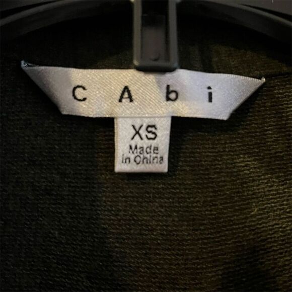 CAbi Women's XS Olive Green Military Jacket Stylish Casual - Picture 3 of 6